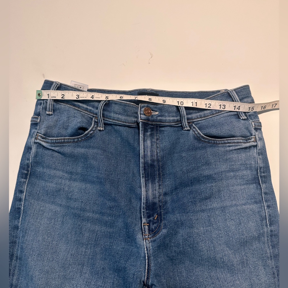 the hustler ankle fray mother jeans size 32 - Picture 9 of 9